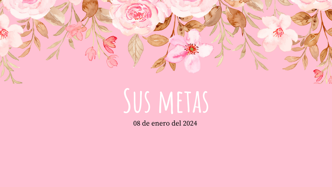 Sus metas